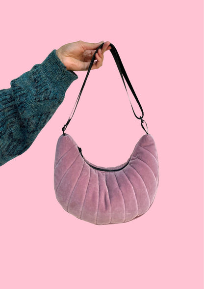 Pink VELVET bag