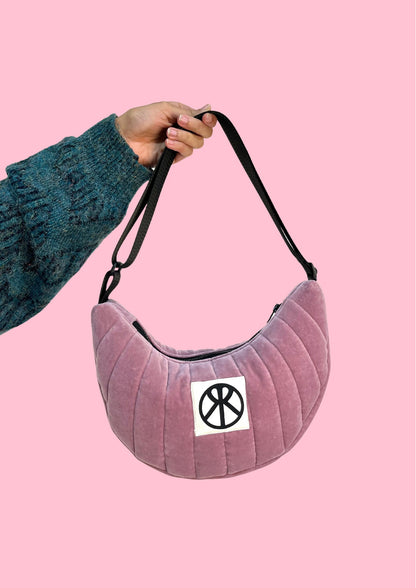 Pink VELVET bag